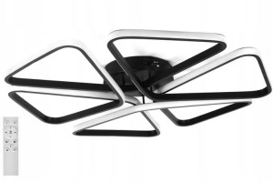 Lampa LED sufitowa żyrandol plafon TRÓJKĄT 72W