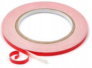 Taśma dwustronna do profil taśma LED 6mm 5m 03238