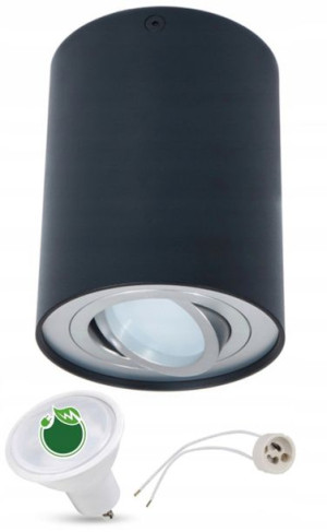Oprawa Natynkowa Led Ruchoma Halogenowa+żarówka 7w