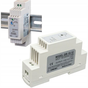 Zasilacz LED na szynę DIN 1,25A 15W 12V