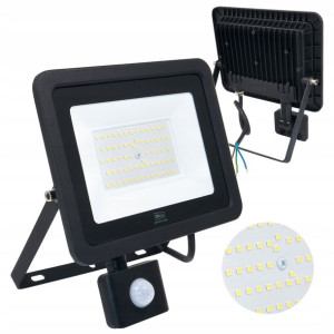 Halogen Naświetlacz LED50W+czujnik WYDAJNY Premium