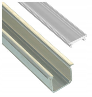 Profil LED do taśmy LED aluminium Handy-G 2m+KLOSZ