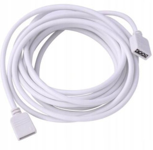 Złączka przedłużka kabel RGBW 5 pin 1m