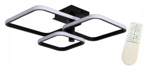 Lampa LED sufitowa żyrandol plafon ATLANTA 66W CCT