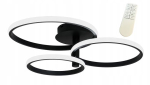 Lampa LED sufitowa żyrandol plafon TORONTO 55W CCT