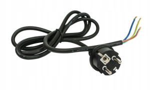 Przewód zasilający kabel 1,5m 3x1 OMY