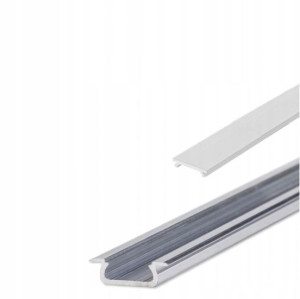 Profil aluminiowy do LED wpuszczany Z 1m + klosz
