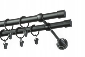 Karnisz BASIC Karnisze METAL Podwójny 320cm