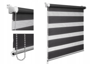 Roleta Dzień i Noc mini Rolety 115x150cm SUPER !!!