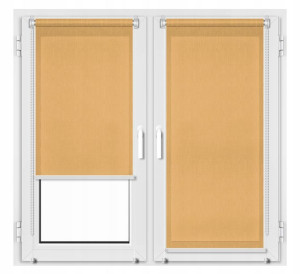 Roleta okienna Rolety mini na wymiar 86x220cm Len