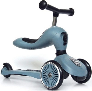 Scoot & Ride Highwaykick 1 rowerek hulajnoga 2w1 Steel