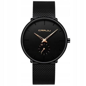 Zegarek Damski Męski Elegancki Crrju 2 Kolory