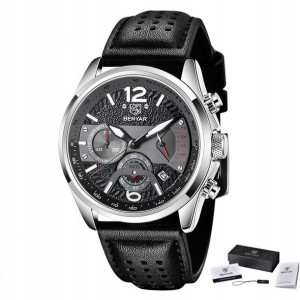 Zegarek Męski Sportowy Benyar Chronograf Pudełko