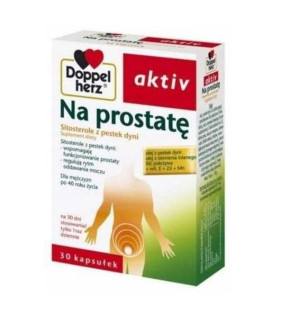 DOPPELHERZ ACTIV Na prostatę 30 kapsułek