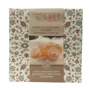 Lokum kokosowe z orzechami laskowymi 300g Lati