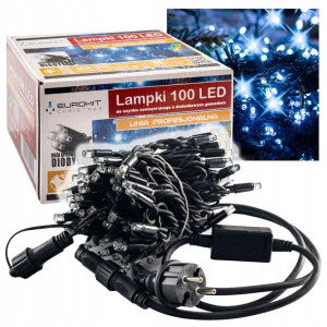 Lampki 100led Linia Profesjonalna Efekt Flash Ip44