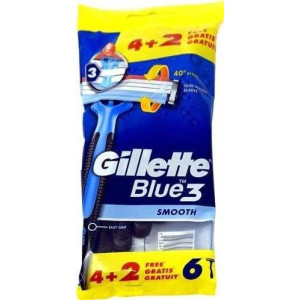 Gillette Blue3 maszynki jednorazowe 4+2szt