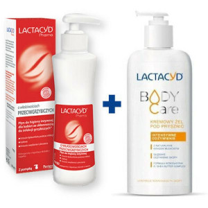 Lactacyd Pharma, płyn ginekologiczny, przeciwgrzybiczy, z pompką, 250 ml