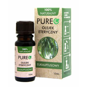 Pureo, naturalny olejek eteryczny eukaliptusowy, 10ml