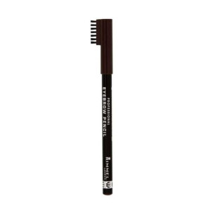 Rimmel, profesjonalna kredka do brwi, 004 BLACK BROWN