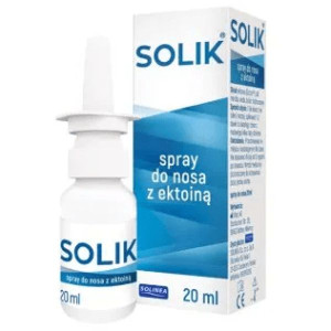 Solik, spray do nosa z ektoiną, 20 ml