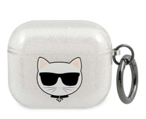 Karl Lagerfeld KLA3UCHGS AirPods 3 cover srebrny/silver Glitter Choupette