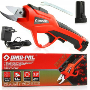 Sekator Nożyce Akumulatorowe Do Gałęzi 3,6v 13mm