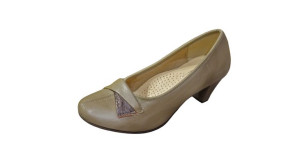 Czółenka damskie capucino obcas 6 cm nr.40