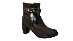 Botki damskie w kolorze popielu obcas 7,5cm nr.39
