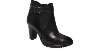 Botki damskie czarne obcas 8cm nr.38