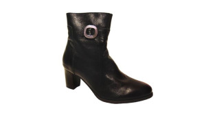 Botki damskie czarne obcas 6,5cm nr.41