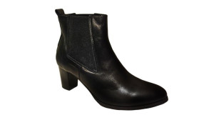Botki damskie czarne obcas 6,8cm nr.40
