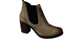 Botki damskie w kolorze popielu obcas 7,5cm nr.39