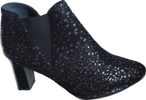 SKÓRZANE BOTKI szerokie tęgośc H OBCAS 8 CM 36