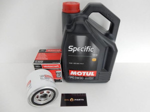Motul 5w30 5l + Filtr Oleju Motorcraft Fl820s