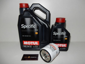 Motul 5w30 6l + Filtr Oleju Fl-910s