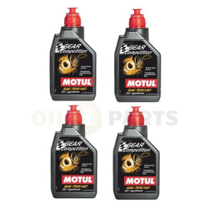 Motul Gear Competition 75w140 1l X 4