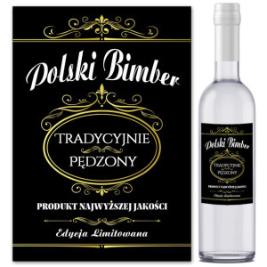 Etykiety Naklejki na butelki bimber 10szt ET10