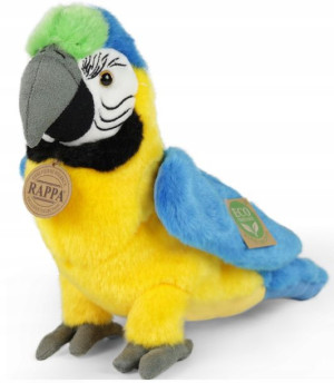 Maskotka Papuga Ara 24cm Eko Blue Yellow Macaw Ara
