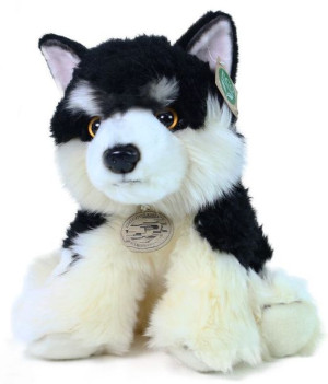 Maskotka Malamut Alaskan Pies Realistyczny 28cm