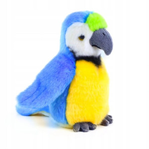 Maskotka Papuga Ara 19cm Blue Real Parrot Plush
