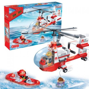 Klocki Banbao Helikopter Ratunkowy 8305 150el