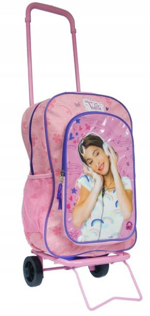 Disney VIOLETTA walizka plecak na kółkach stelaż