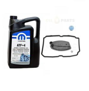Mopar Atf+4 5l + Filtr Skrzyni Nag1 5-biegów Jeep Grand Cherokee Wj 2.7 Crd