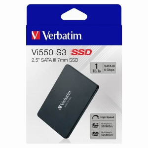 Dysk SSD wewnętrzny Verbatim SATA III, 1000GB, GB, 1TB, Vi550, 49353, 560 M