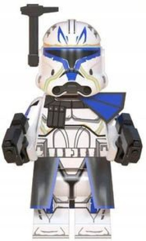 Klon Rex Klocki Figurka Star Wars + Obrazek Lego