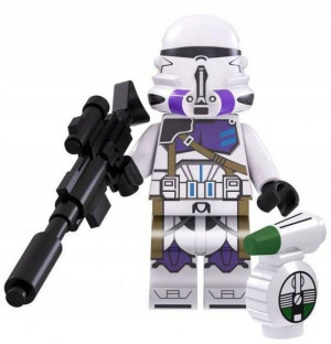 Klon Commander Robot Klocki Figurka+ Obrazek Lego