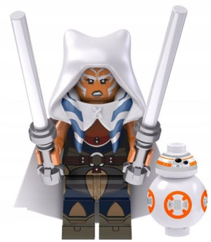 Ahsoka Tano Bb-8 Figurka+ Obrazek Lego Star Wars