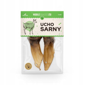 Ucho sarny dla psa 2 szt. | NobleSNACKS