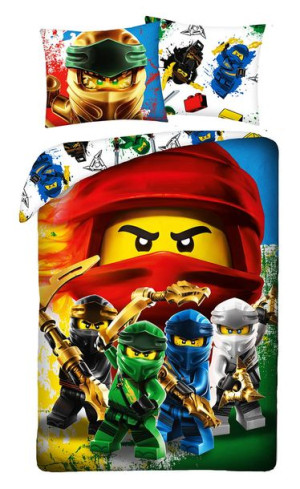Pościel Bawełniana LEGO NINJAGO 140x200